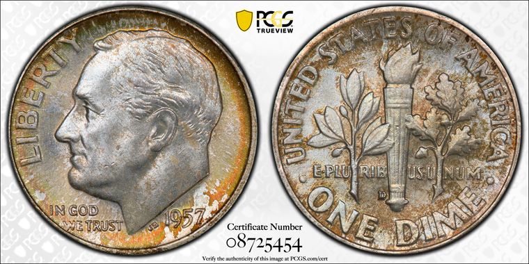 Cert 08725454 - Coin Image