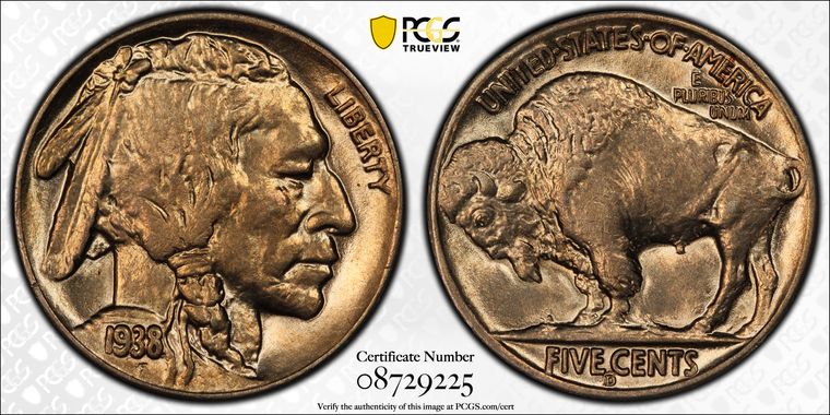 Cert 08729225 - Coin Image