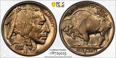 1938-D/D 5C Buffalo AU58+