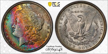 1886 $1 MS61