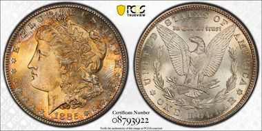 1885-S $1 MS66