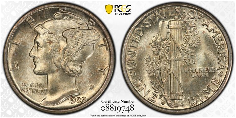 Cert 08819748 - Coin Image