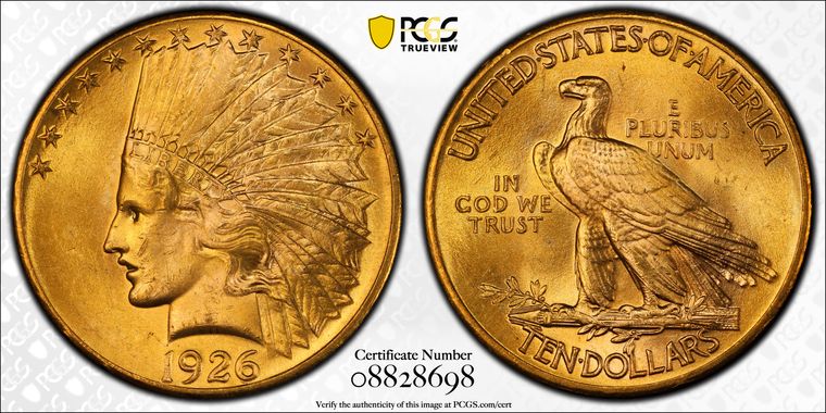 Cert 08828698 - Coin Image