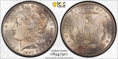 1890-CC $1 MS63