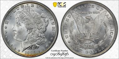 1884 $1 MS66