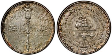 1936 50C Norfolk MS68