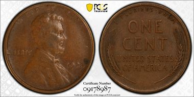 1922 No D 1C Strong Reverse VF30BN