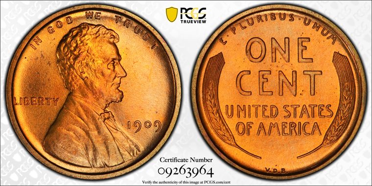 Cert 09263964 - Coin Image