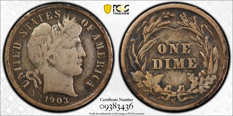 Cert 09383436 - Coin Image