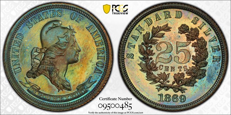 Cert 09500485 - Coin Image