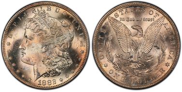 1882-S $1 MS65
