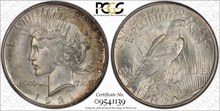 Cert 09541139 - Coin Image