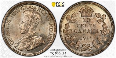 1915 10C MS64
