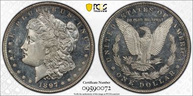 1897 $1 MS65DMPL