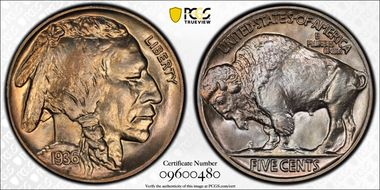 1936 5C Satin PR67+