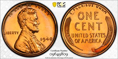 1940 1C PR67RD