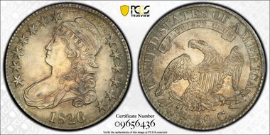 1826 50C O-104a MS62