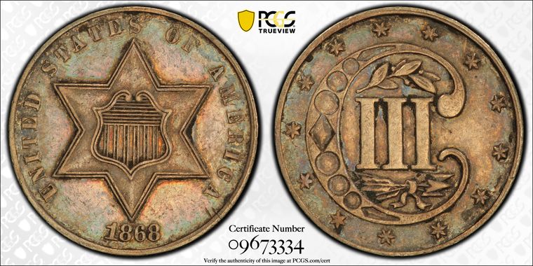 Cert 09673334 - Coin Image