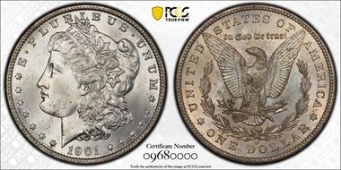 1901-O $1 MS64