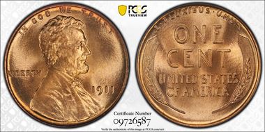 1911 1C MS68RD
