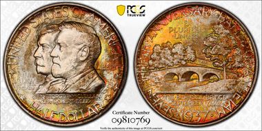 1937 50C Antietam MS67+