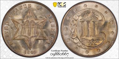 1862 3CS MS65