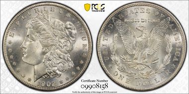 1902-S $1 MS66+