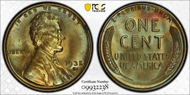 1935-S 1C MS65BN