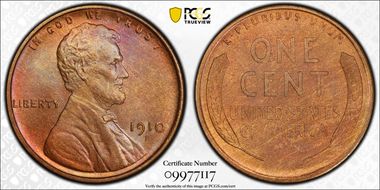 1910-S/S 1C RPM FS-502 MS66BN