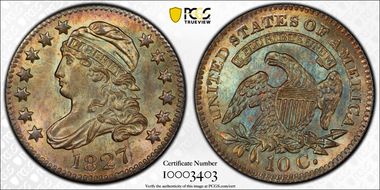 1827 10C MS65