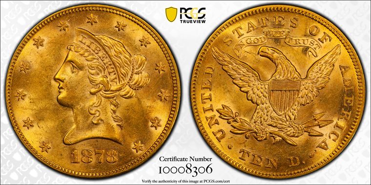 Cert 10008306 - Coin Image