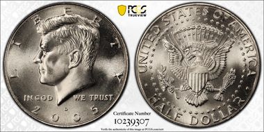 2005-D 50C Satin Finish SP66