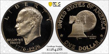 1976-S $1 Silver PR69DCAM