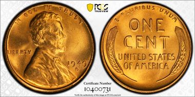 1949-S 1C DDO FS-101 MS67RD