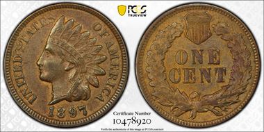 1897 1C MPD FS-401, S-1 AU55BN