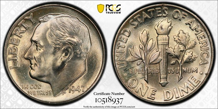 Cert 10518937 - Coin Image