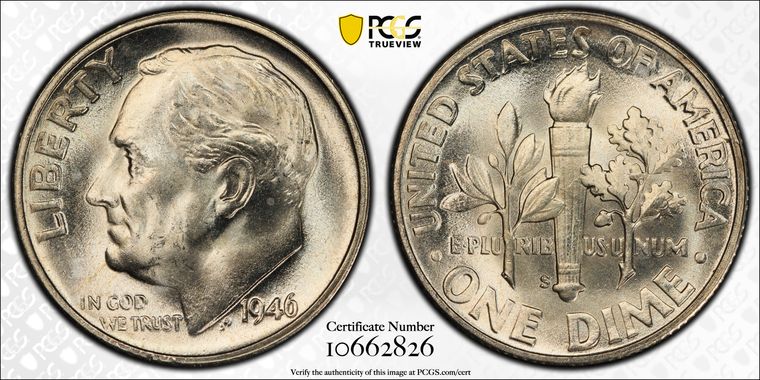 Cert 10662826 - Coin Image