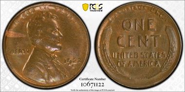 1922-D 1C Weak D MS63RB