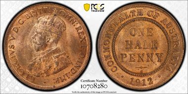 1912-H 1/2D MS66RB