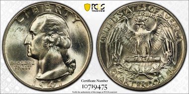 1941 25C DDO FS-103 MS66