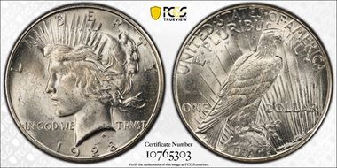 1928-S $1 MS63