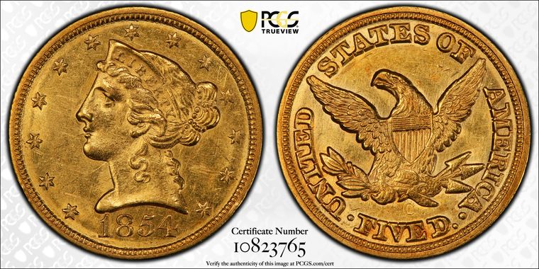 Cert 10823765 - Coin Image