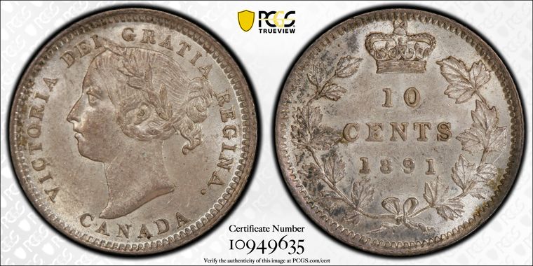 Cert 10949635 - Coin Image