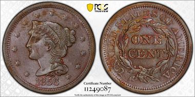 1856 1C N-22 MS64BN