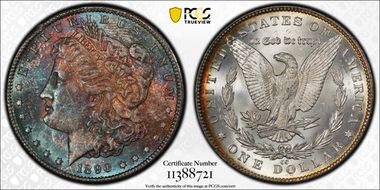 1890-CC $1 MS63