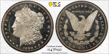 1890-CC $1 MS65DMPL