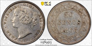 1865 20C AU50