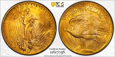 1925-D $20 MS64