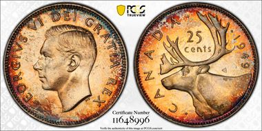 1949 25C MS64