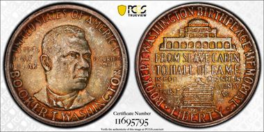 1946-S 50C Booker T. Washington MS66+